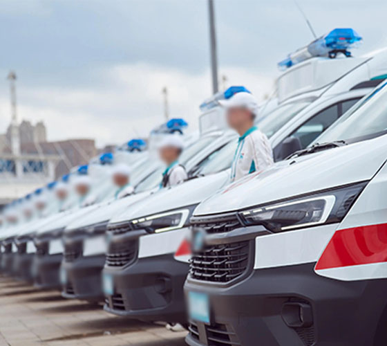 上海服务车队展示